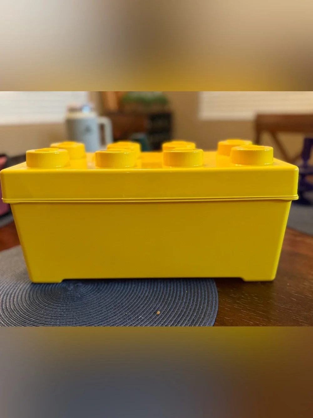 Genuine LEGO 8-Stud Storage Brick (Container Only) – Brand New!